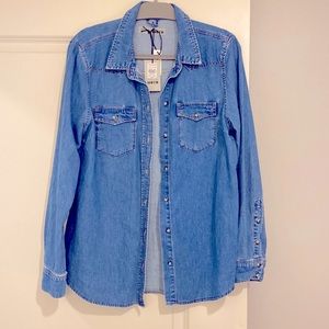Top shop Jean Shirt